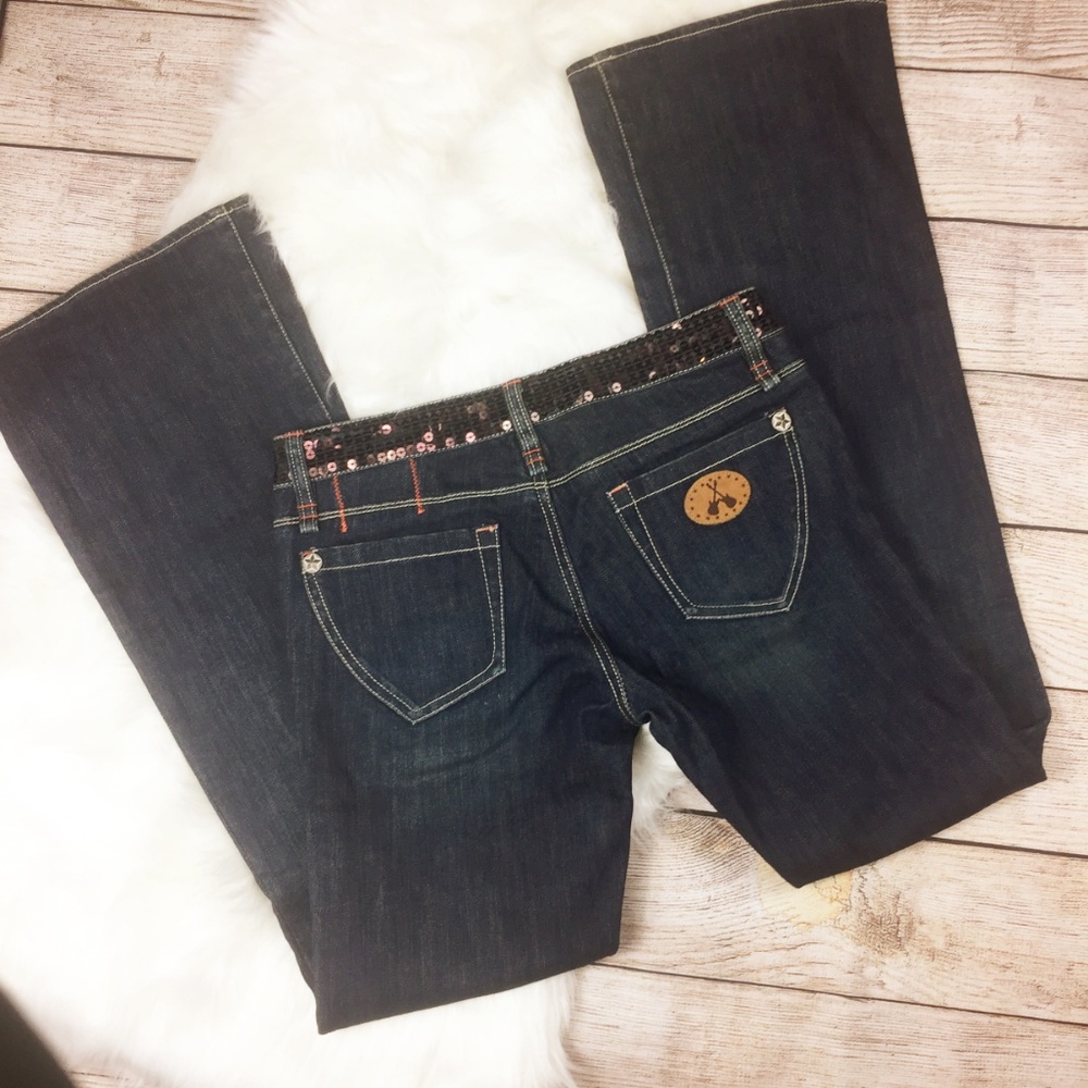 BCBGirls Sequin Jeans 27